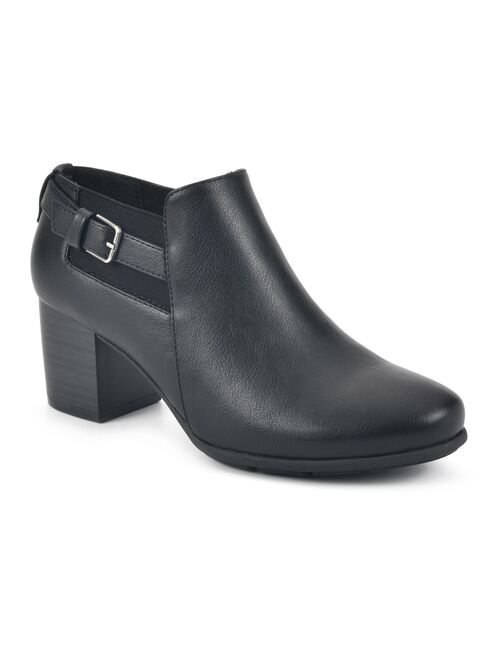 Croft & Barrow Grapesoda Women's Block Heel Ankle Boots