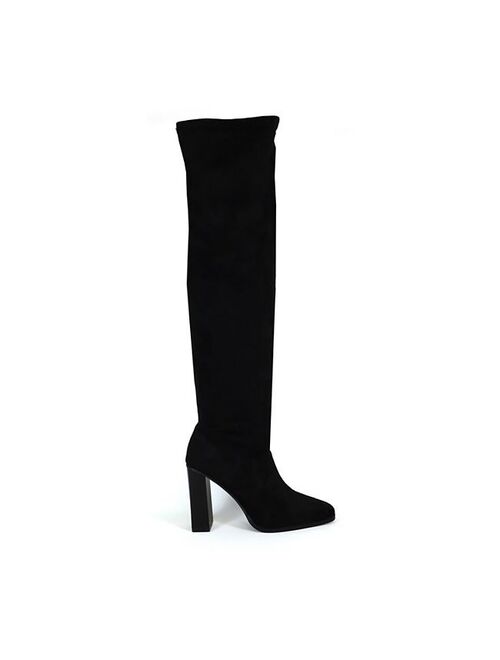 Yoki Quincy Women's Thigh-High Boots