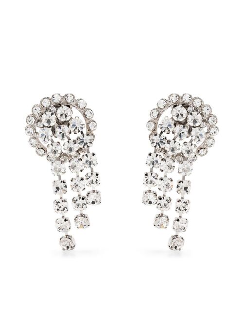 Alessandra Rich crystal-embellished earrings