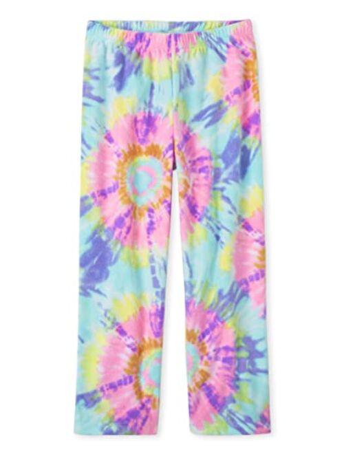 The Children's Place Girls' Fleece Pajama Pants