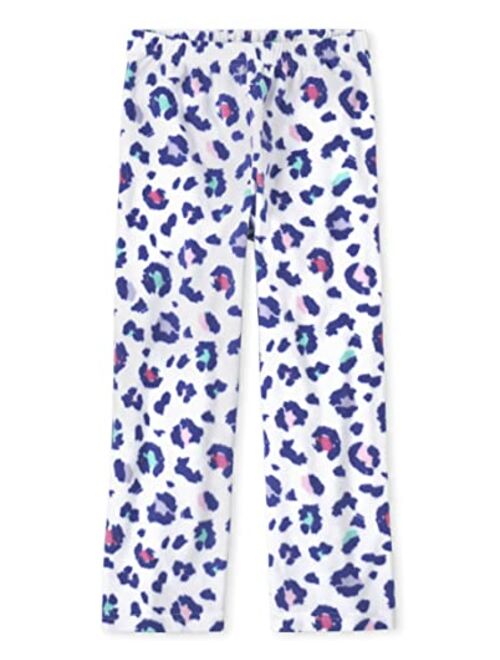 The Children's Place Girls' Fleece Pajama Pants