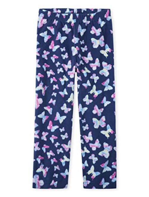 The Children's Place Girls' Fleece Pajama Pants