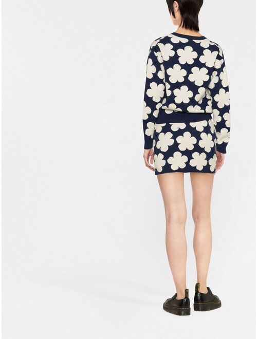 Kenzo floral-intarsia jumper