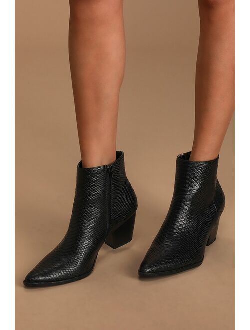 Lulus x Matisse Spirit Fawn Suede Pointed Toe Ankle Booties