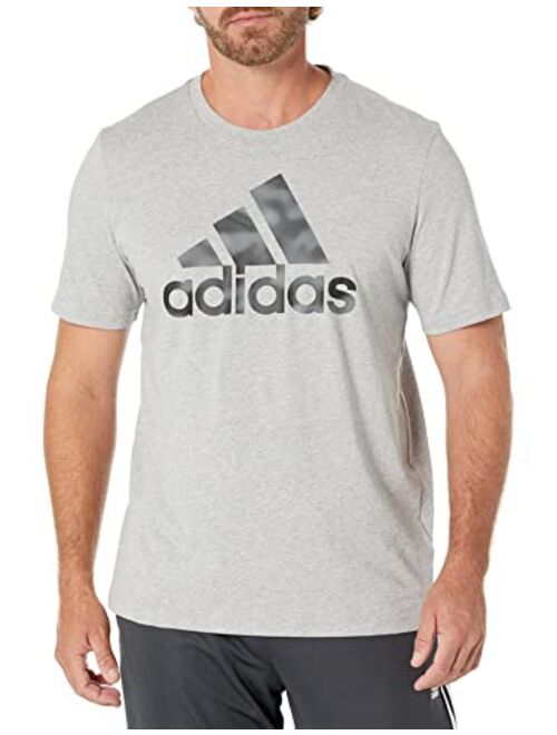 adidas Men's Essentials Camouflage Print Tee