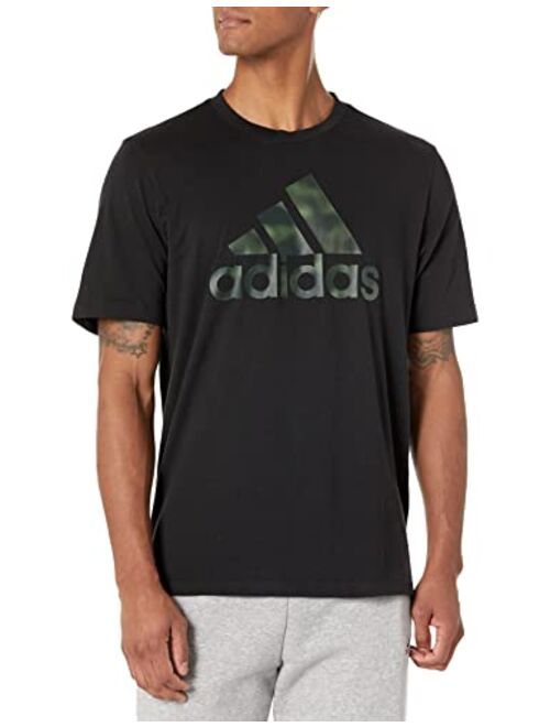 adidas Men's Essentials Camouflage Print Tee