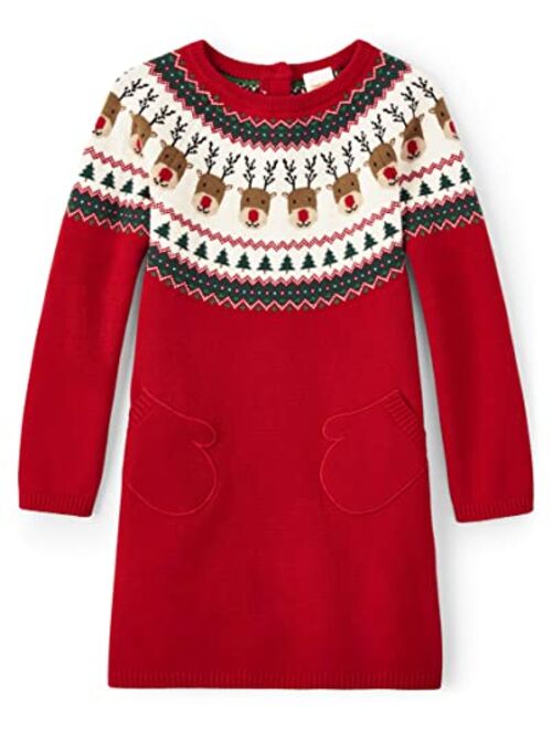 Gymboree girls Long Sleeve Sweater Dresses