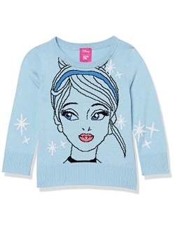 Disney | Marvel | Star Wars | Frozen | Princess Girls and Toddlers' Pullover Crew Sweaters