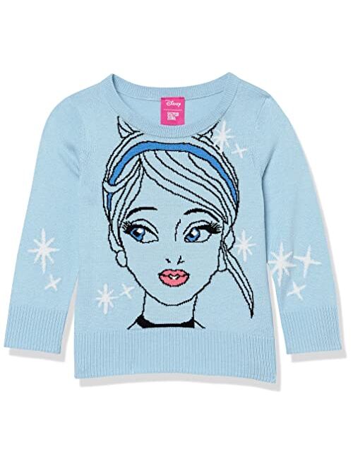 Spotted Zebra Disney | Marvel | Star Wars | Frozen | Princess Girls and Toddlers' Pullover Crew Sweaters