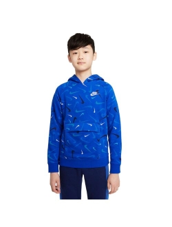 Boys 8-20 Nike Printed Pullover Hoodie