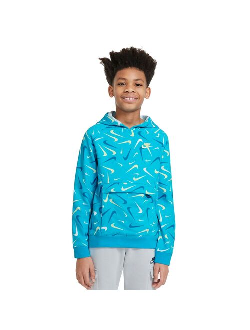 Boys 8-20 Nike Printed Pullover Hoodie