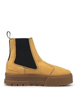 Mayze platform chelsea boots in tan
