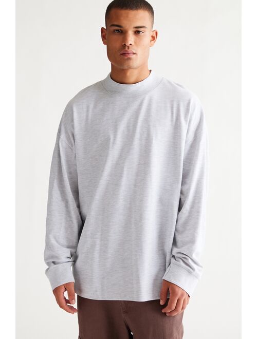 Urban outfitters Standard Cloth Shortstop Pique Mock Neck Tee