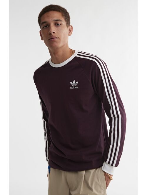 adidas 3-Stripes Long Sleeve Tee