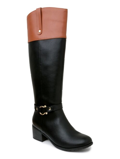 KAREN SCOTT Vickyy Riding Boots, Created for Macy's