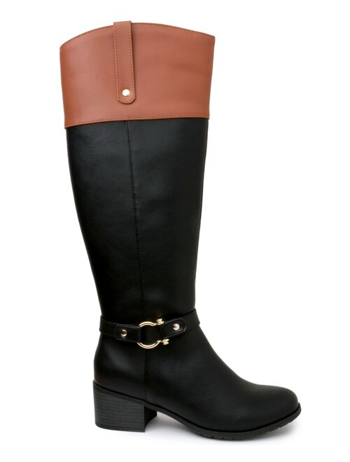 KAREN SCOTT Vickyy Riding Boots, Created for Macy's