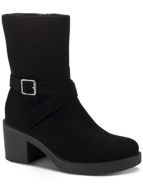 STYLE & CO Bessiee Block-Heel Booties, Created for Macy's