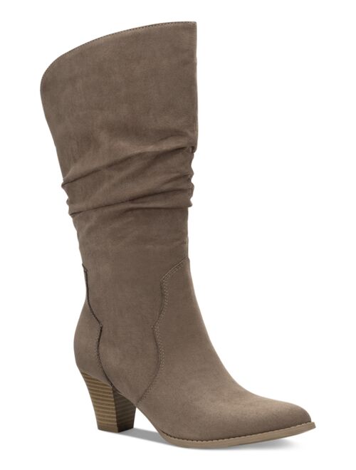 STYLE & CO Arlenee Slouch Boots, Created for Macy's