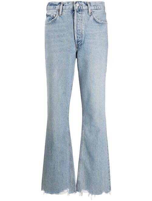 AGOLDE mid-rise bootcut jeans