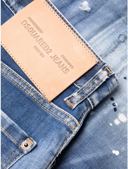 Dsquared2 distressed boyfriend jeans