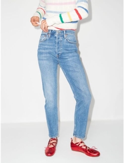 RE/DONE 90s high-rise skinny jeans