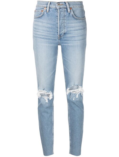 RE/DONE Comfort Stretch ripped jeans