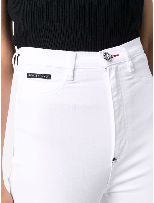 Philipp Plein high-waist jegging jeans