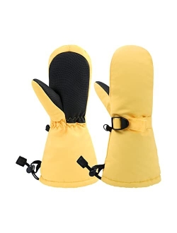 Bavst Winter Kids Waterproof Gloves for Boys Girls Snow Ski Toddler Baby Mittens Outdoor for Infant Teens 1-5T