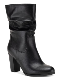 STYLE & CO Saraa Slouch Mid-Shaft Boots, Created for Macy's