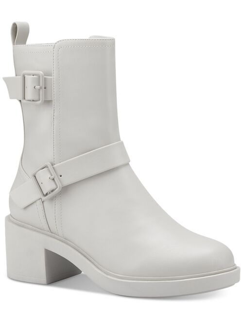 ALFANI Women's Chantal Buckle Booties, Created for Macy's