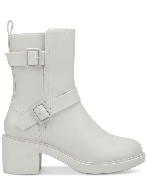 ALFANI Women's Chantal Buckle Booties, Created for Macy's