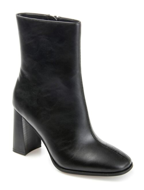 JOURNEE COLLECTION Women's January Two-Tone Bootie