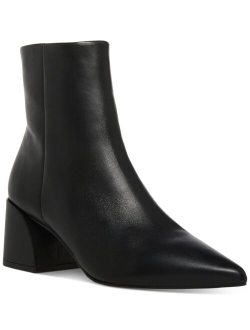 Women's Faris Pointed-Toe Block-Heel Booties