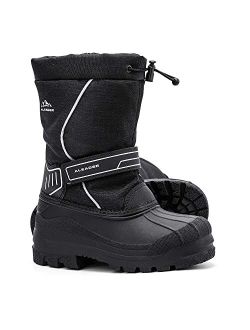 Kids Snow Boots Insulated Waterproof Boys Girls Winter Boots(Little Kid/Big Kid)