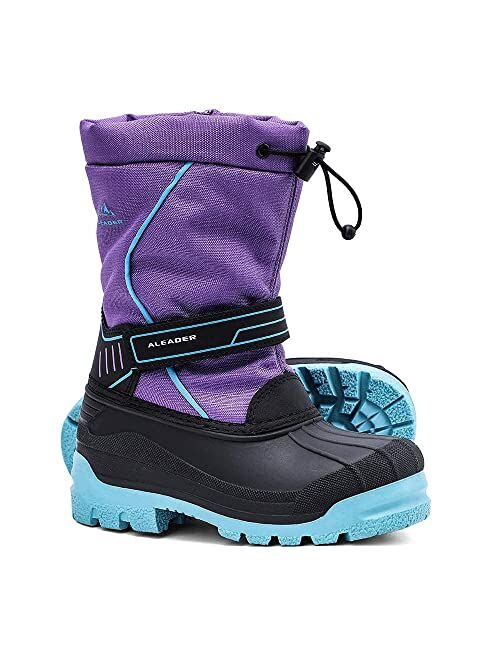 ALEADER Kids Snow Boots Insulated Waterproof Boys Girls Winter Boots(Little Kid/Big Kid)