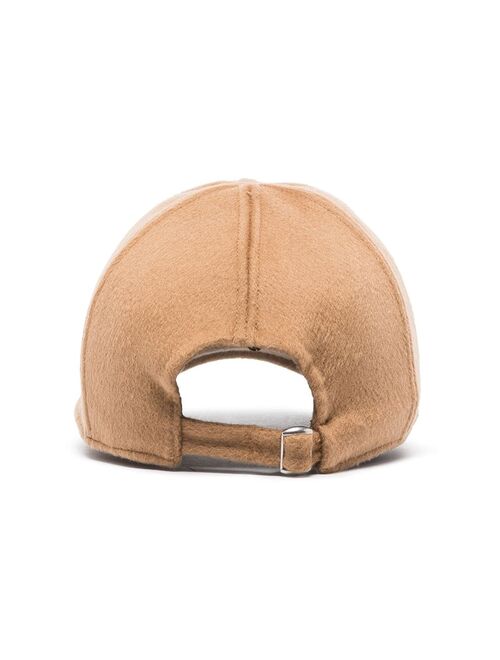 TOTEME textured monogram baseball hat