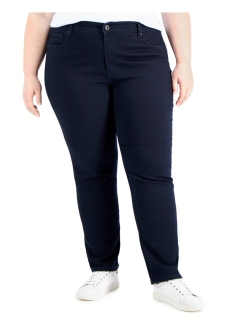 Style & Co Plus Size High-Rise Straight Jeans, Created for Macy's