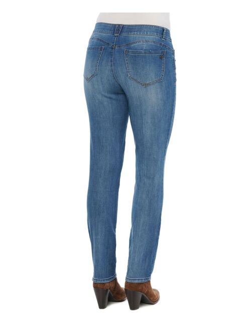 Democracy Women's "Ab"Solution Straight Leg Jeans