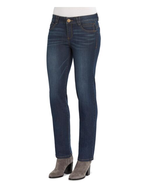 Democracy Women's "Ab"Solution Straight Leg Jeans