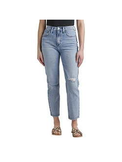 Women's Highly Desirable High Rise Straight Leg Jeans