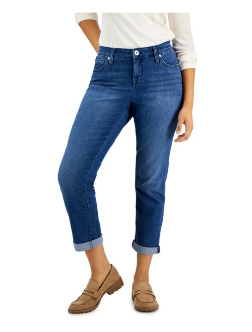 Style & Co Women's Curvy Girlfriend Jeans, Created for Macy's