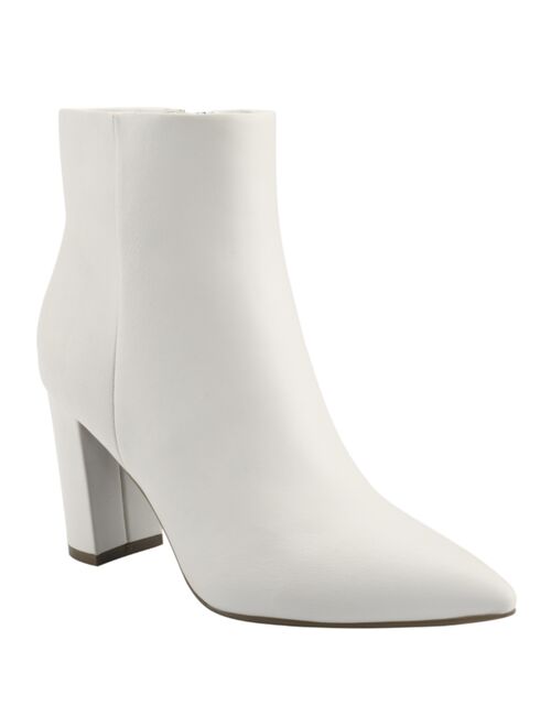 MARC FISHER Women's Granita Heeled Pointy Toe Booties