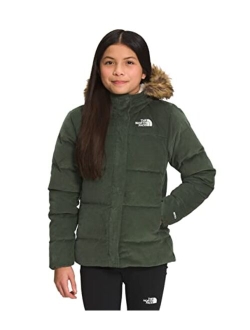 Girls' Printed North Down Fleece-Lined Parka