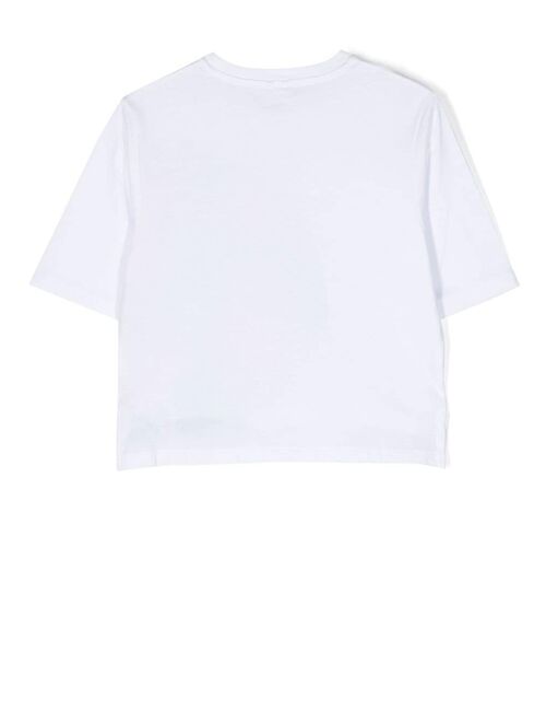 Stella McCartney Kids logo-print short-sleeve T-shirt