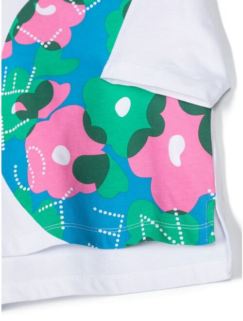 Stella McCartney Kids logo-print short-sleeve T-shirt