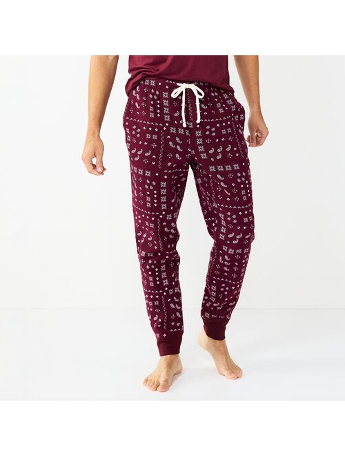 Men's Sonoma Goods For Life Flannel Jogger Sleep Pants