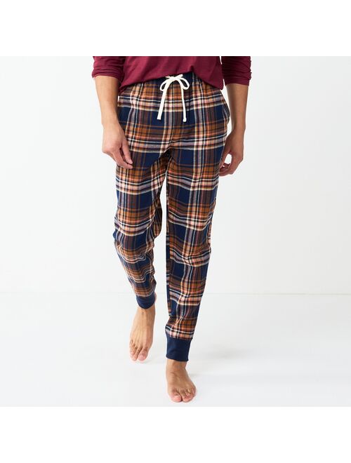 Men's Sonoma Goods For Life Flannel Jogger Sleep Pants