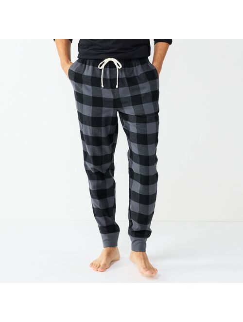 Men's Sonoma Goods For Life Flannel Jogger Sleep Pants