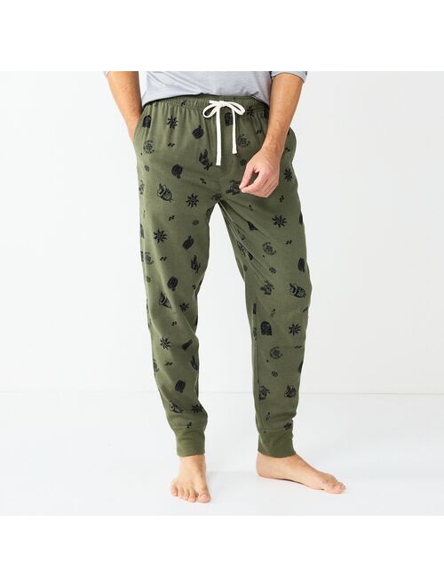 Men's Sonoma Goods For Life Flannel Jogger Sleep Pants