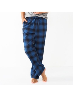 Brushed Poplin Print Pajama Pants